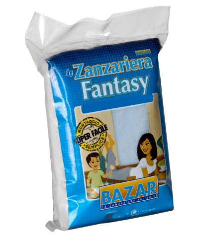 Ferramenta1.com | Zanzariera poliestere balcone 2 pz 75x250 cm bian - PZ 10