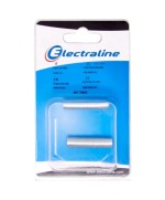 Ferramenta1.com | Tubo filettato p/lampadari  40 mm bl 2 pz - BL 1