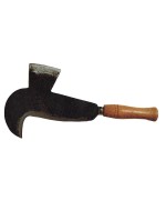 Ferramenta1.com | Roncola c/pennato manico legno 38 cm - PZ 1
