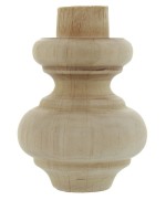Ferramenta1.com | Piede in legno ontano 53012 52x 75 mm - PZ 8