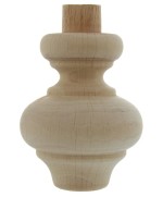 Ferramenta1.com | Piede in legno ontano 53012 70x 84 mm - PZ 8