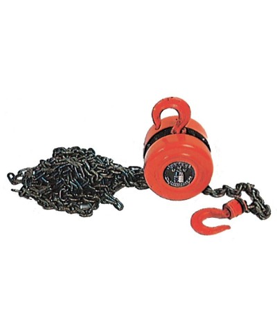 Ferramenta1.com | Paranco a catena 1000 kg alzata 3 m - PZ 1