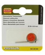 Ferramenta1.com | Disco diamantato 20 mm proxxon 28840 - PZ 1