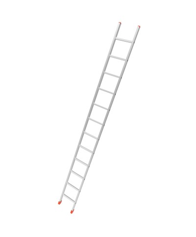 Ferramenta1.com | Scala all. semplice da appoggio 12 gradini h 3,5 m - PZ 1