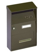 Ferramenta1.com | Cassetta postale alubox ft lamiera grigio ghisa - PZ 1