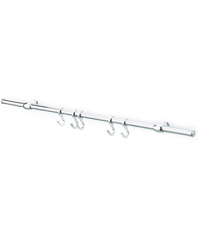 Ferramenta1.com | Kit sottopensile con ganci nichelato 90 cm - PZ 1