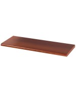 Ferramenta1.com | Mensola arredam. ciliegio 25x2,5x100 cm - PZ 5
