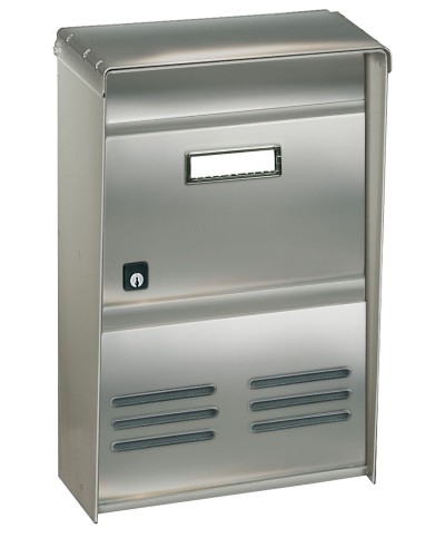 Ferramenta1.com | Cassetta postale alubox dr2e rivista 26x12x37,5 inox - PZ 1