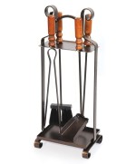 Ferramenta1.com | Set camino acciaio verniciato cortina - PZ 2