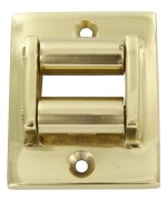 Ferramenta1.com | Guidacinghia ottone rettangolare lucido* - PZ 10