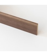 Ferramenta1.com | Battiscopa  70x10 mm mdf 240 cm rovere scuro - PZ 10