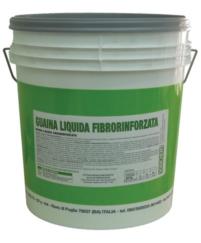 Ferramenta1.com | Guaina liquida fibrorinforzata grigia 20 kg - PZ 1