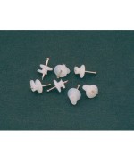 Ferramenta1.com | Gancio per quadro nylon a 1 punta 20 pz - CF 1