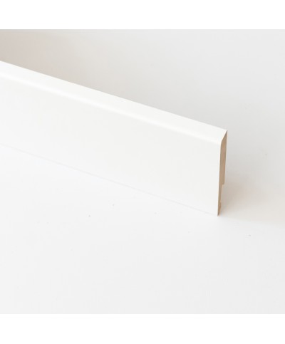 Ferramenta1.com | Battiscopa  80x14 mm mdf 240 cm bianco - PZ 5