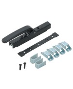 Ferramenta1.com | Cariglione acciaio 686 aste esterne 10x10 mm nero - PZ 5