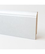 Ferramenta1.com | Battiscopa 120x14 mdf barocco 240 cm alluminio - PZ 5