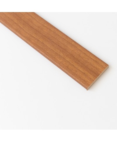 Ferramenta1.com | Coprifilo 70x10 mm mdf 240 cm ciliegio r6 - PZ 10