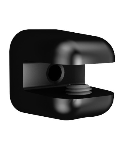 Ferramenta1.com | Reggimensola in nylon 30x27 mm nero 2 pz - CP 1