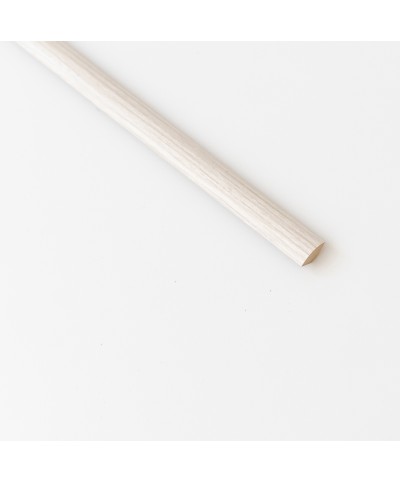 Ferramenta1.com | Quarto di tondo 14x14 mm mdf 240 cm rovere sbiancato - PZ 5