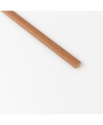 Ferramenta1.com | Quarto di tondo 14x14 mm mdf 240 cm noce tanganica - PZ 5