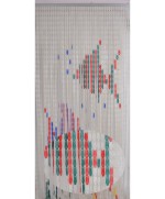 Ferramenta1.com | Tenda a piastrine 125xh240 cm dis. 6017 pesci - PZ 1