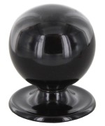 Ferramenta1.com | Pomolo ottone 2172 2023 d 20 mm tornito nero - PZ 25