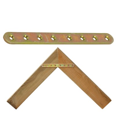 Ferramenta1.com | Piastra 778 diritta acciaio tropic 20x2,5x100 mm - PZ 50