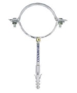 Ferramenta1.com | Collare p/discese pluviali zincato d  60 mm - PZ 50