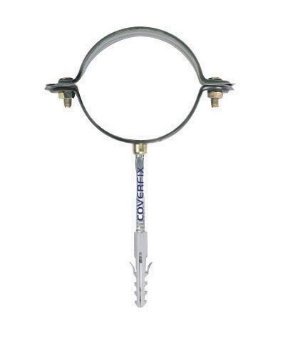 Ferramenta1.com | Collare p/discese pluviali t. di moro d  80 mm - PZ 50