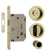 Ferramenta1.com | Kit porta scorr nicchia d 48 mm scomp tot oro luc - PZ 1