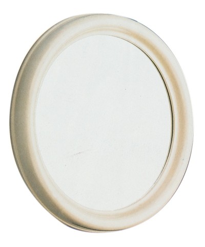 Ferramenta1.com | Specchio europa 332 bianco d 50 cm - PZ 1