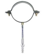 Ferramenta1.com | Collare p/discese pluviali t. di moro d 100 mm - PZ 50