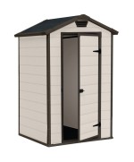 Ferramenta1.com | Casetta keter manor eff legno beige 129x103x196 - PZ 1