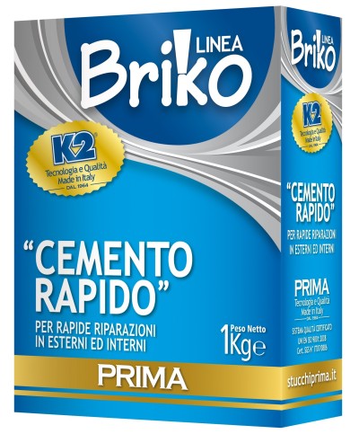 Ferramenta1.com | Linea briko cemento rapido da  1 kg - PZ 12