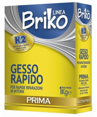 Ferramenta1.com | Linea briko gesso rapido da  1 kg - PZ 12