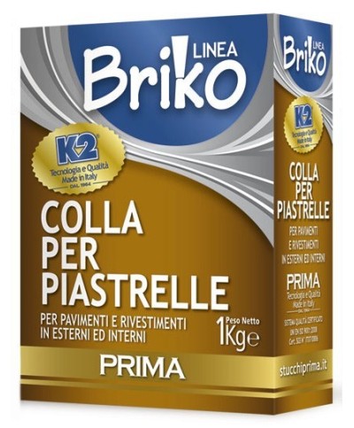 Ferramenta1.com | Linea briko colla piastrelle extra da  1 kg - PZ 12