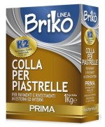 Ferramenta1.com | Linea briko colla piastrelle extra da  1 kg - PZ 12