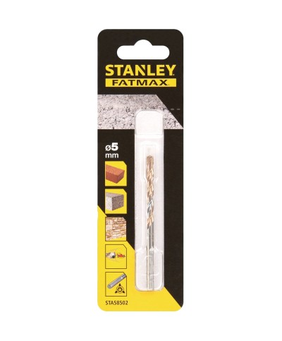 Ferramenta1.com | Piranha stanley sta58502  (x58502) punta codolo triangol. mm. 5 - PZ 1