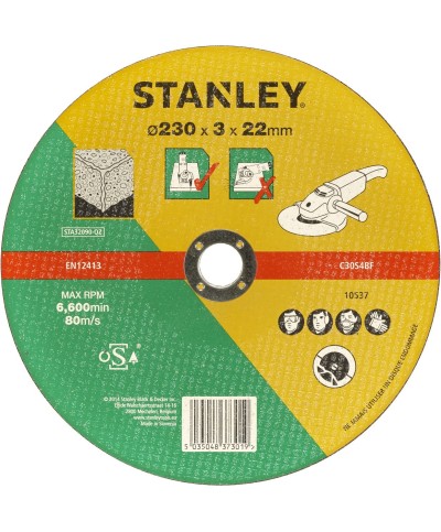 Ferramenta1.com | Piranha stanley sta32090 (x32090) disco d 230 pietra - PZ 1