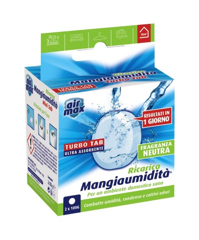 Ferramenta1.com | Airmax assorbiumidita ricarica minitab neutra - PZ 6