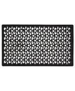 Ferramenta1.com | Zerbino stellato nero con bordo 40x70 cm - PZ 5