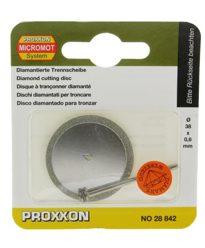 Ferramenta1.com | Disco diamantato 38 mm proxxon 28842 - PZ 1