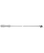 Ferramenta1.com | Frusta in legno per tenda 125 cm bianco - PZ 1