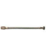 Ferramenta1.com | Flessibile inox prolungato m f 1/2 40 cm dn10 - PZ 10