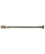 Ferramenta1.com | Flessibile inox prolungato m 1/2 f 3/8 30 cm dn10 - PZ 10