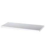 Ferramenta1.com | Mensola arredam. bianca 20x1,8x40 cm - PZ 5