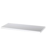 Ferramenta1.com | Mensola arredam. bianca 20x1,8x80 cm - PZ 5