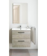 Ferramenta1.com | Kit mobile bagno aruba 2 cassetti 60 sosp. rov. alaska - PZ 1