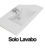 Ferramenta1.com | Lavabo ceramica p/aruba 60 60x45 cm - PZ 1