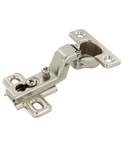 Ferramenta1.com | Cerniera per mobili d 26 collo 15 con basetta - PZ 50